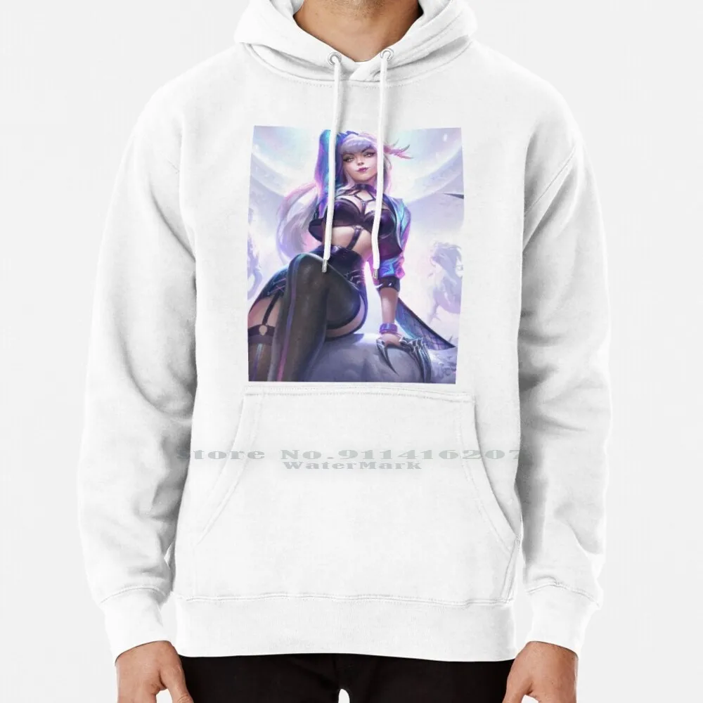 Kda All Out Evelynn Hoodie Sweater 6xl Cotton Kda Alles Out Evelynn Riot Games Ahri Akali Kai Sa Kaisa Seraphine Music K Pop