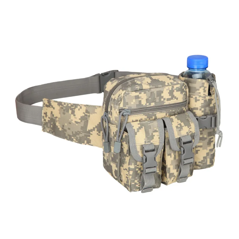 

Military Tactical Waist Bag Fanny Pack EDC Water Bottle Pouch Men Waterproof Outdoor Sports Running Hunting Fishing Hiking Bags