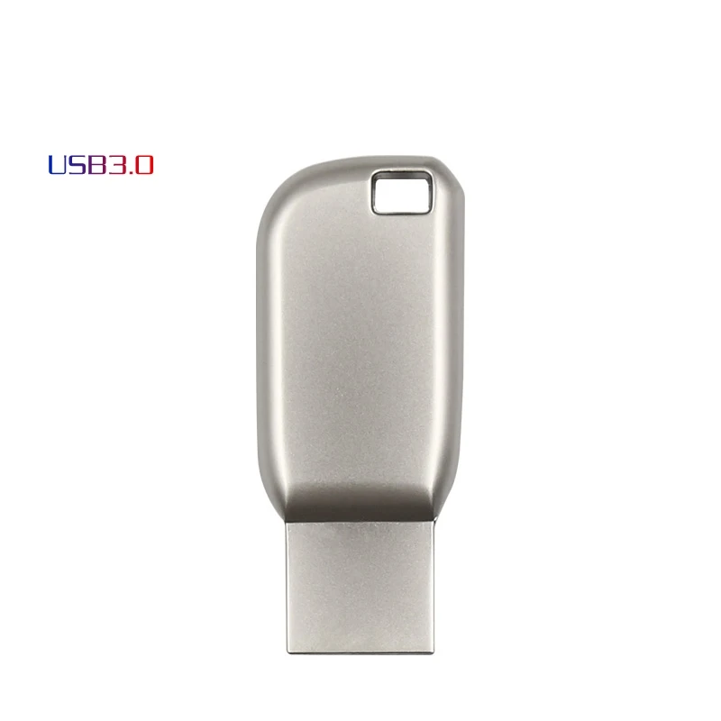 Usb3.0 Flash 32GB 16GB 8GB 128GB Pen Drive Flashdisk Logam Perak U Disk Memoria Cel Usb tongkat