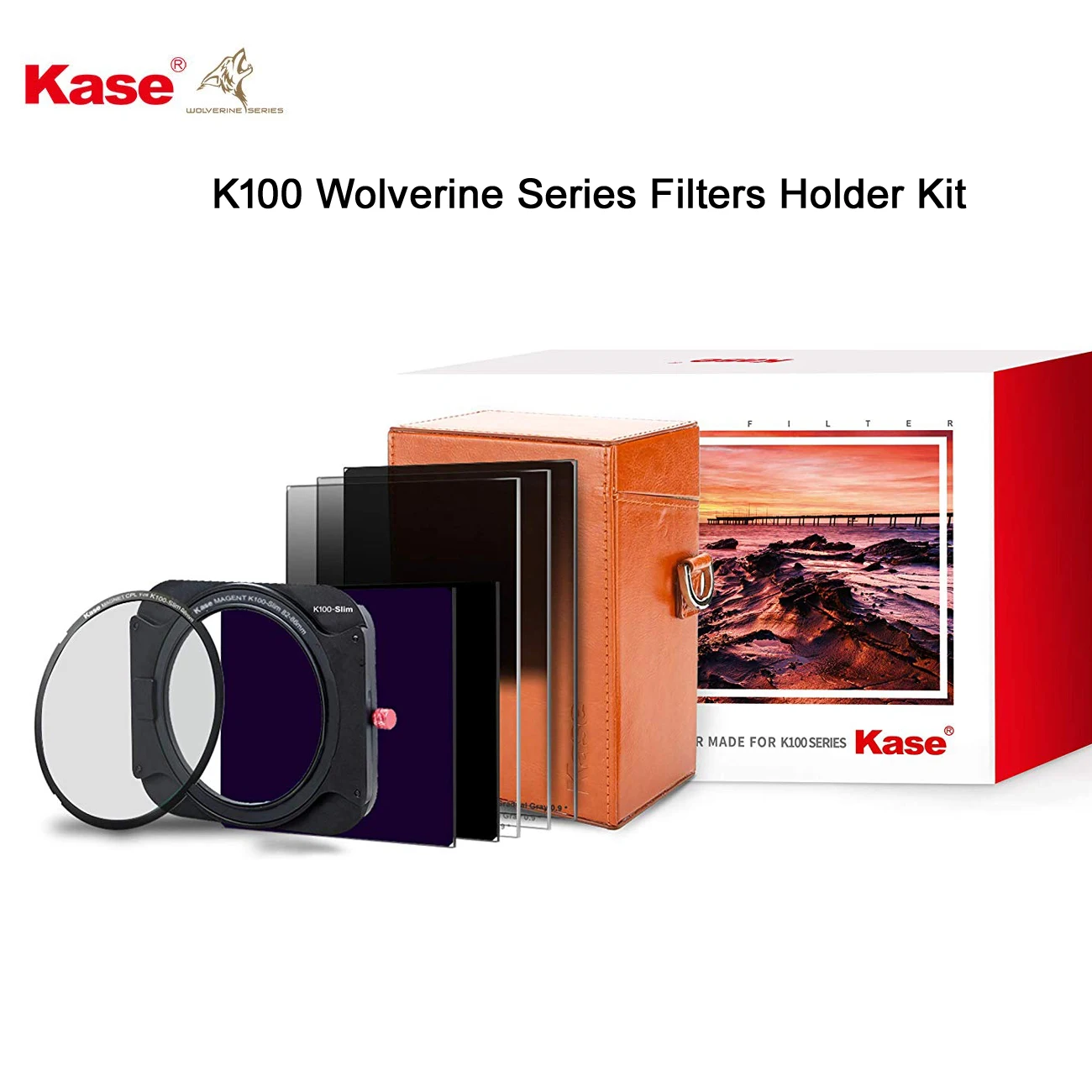 

Kase Wolverine Shockproof 100mm Magnetic Filter Holder Kit ND1000/ND64/GND0.9/GND1.2/Reverse GND0.9/CPL for 67/72/77/82mm Lens