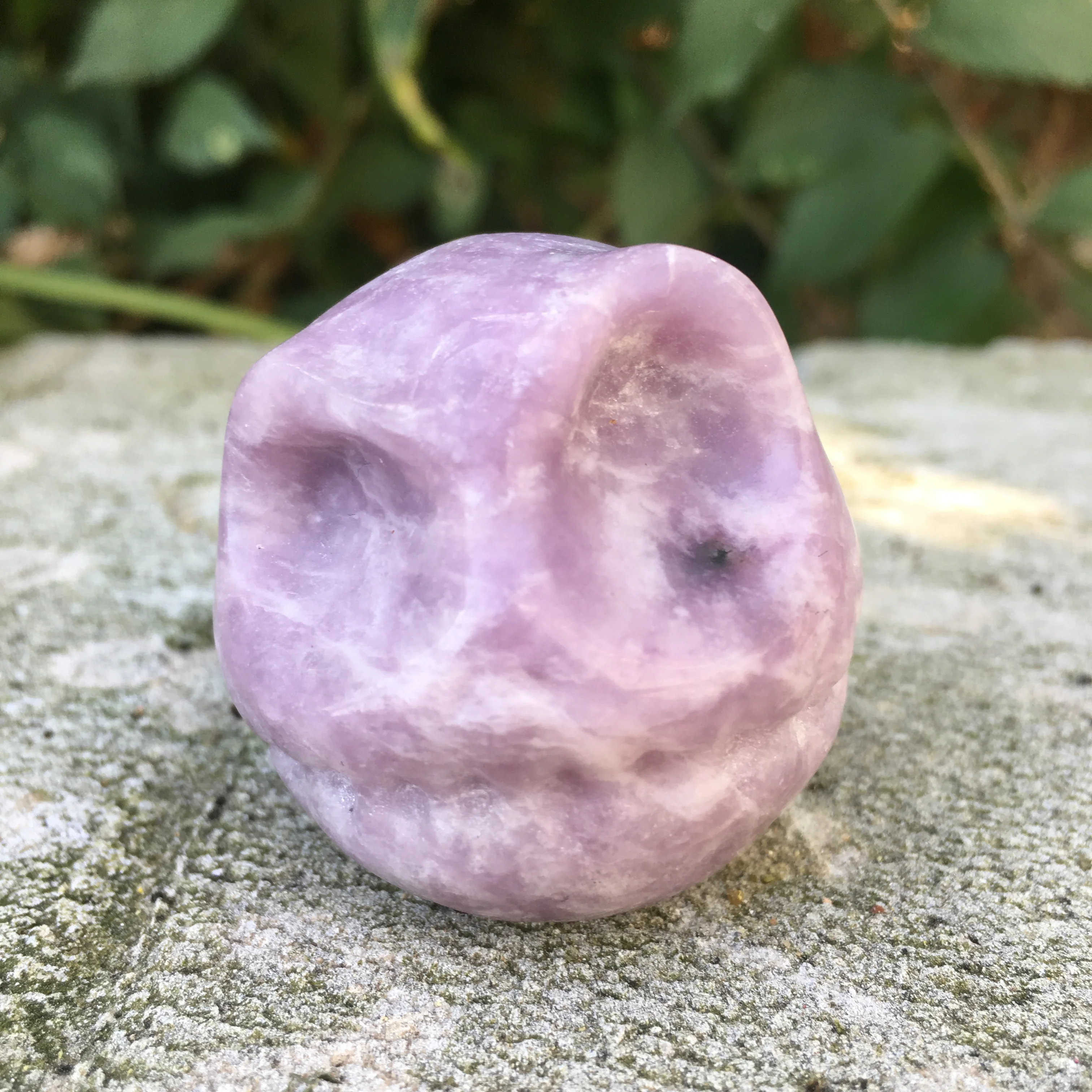 4cm Natural lepidolite opal Stones And Minerals Carved Skull For Home Decor Reiki Energy Chakra Gifts