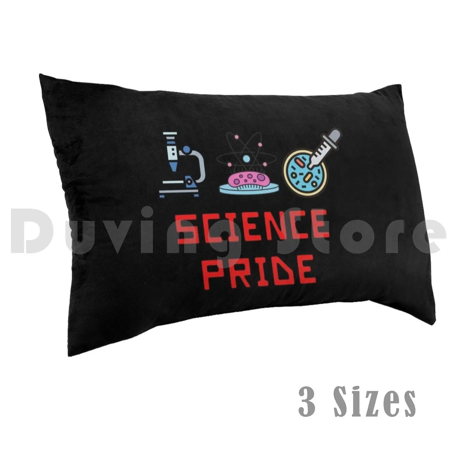 

" Science Pride " Scientist Micro pillow Case 20 * 30 Inch Scientist Hematology Blood Bank Med Tech