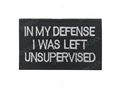 1In My Defense White