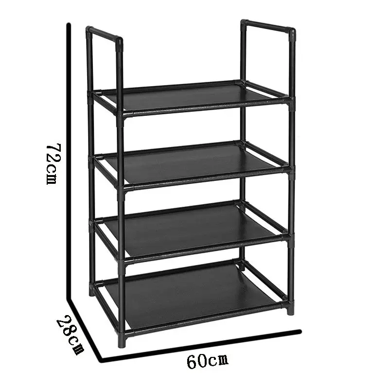 Thicken Metal Shoes Rack Simple Assemble Shoes Storage Cabinet Home Furniture Portable Standing Organizer Cabinets Shoe Storage