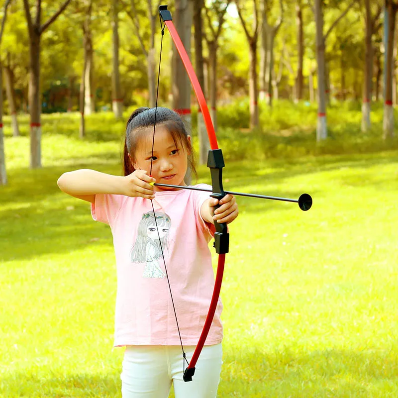 Bow and Arrow Shooting Equipment Children's Bow Set Plastic Sucker Parent-Child Sports Archery Game Shooting Toys Recurve Bow