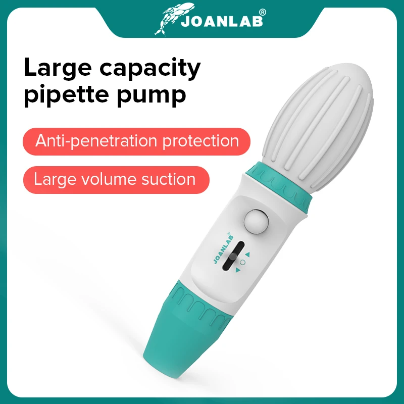 JOANLAB Official Store Pipette Large Volume Manual  Pipette Pump Laboratory Sampler Lab Equipment 0.1-100ml