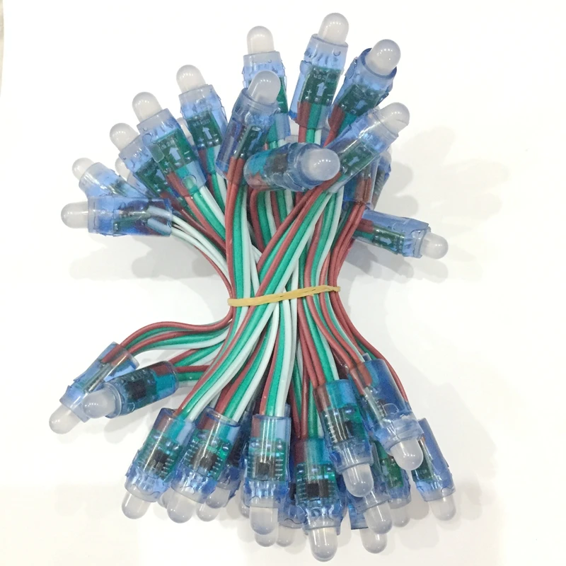 1000 Pcs Full Color WS2811 IC RGB Pixel LED Module Light Great for Decoration Advertising Lights DC5V DC12V