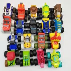 Metal Diecast Machines Car Toys Russian Miracle Crusher Truck Vehicles Figure Blazed Toys For Children Gifts Blazer Kid Toys