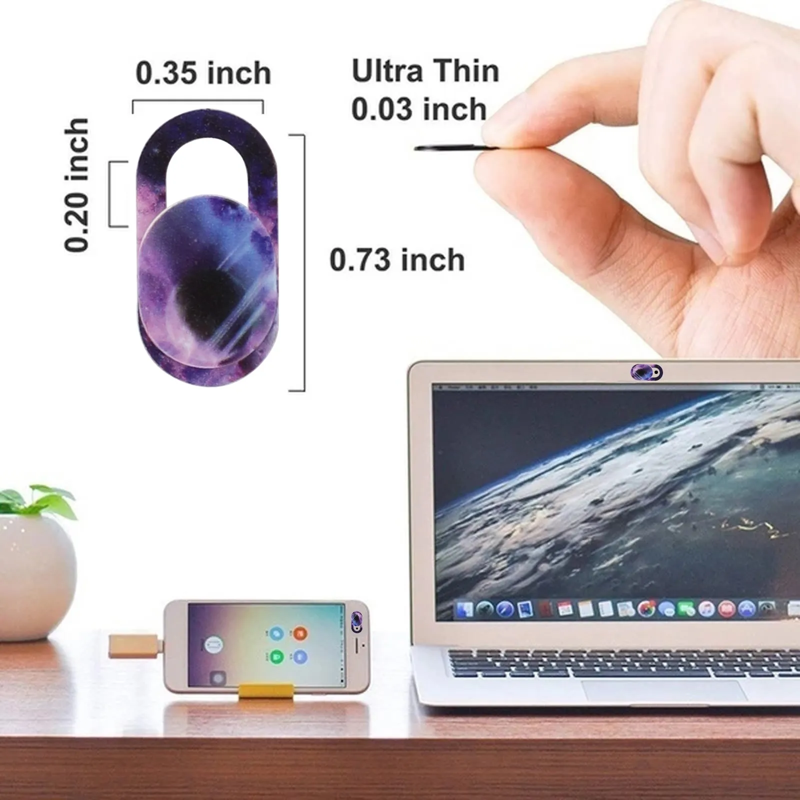 Artudatech Dropshipping WebCam Cover Slide Camera Privacy Security Protection for Smartphone Tablet Laptop Shutter Sticker