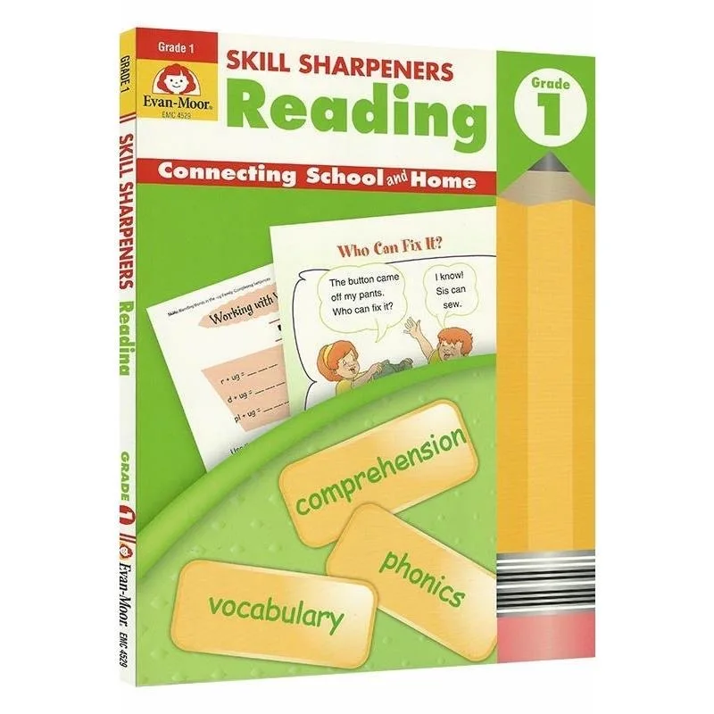 Skill Sharpeners Reading Grade 1 Skills penknife reading comprehension primary school one year