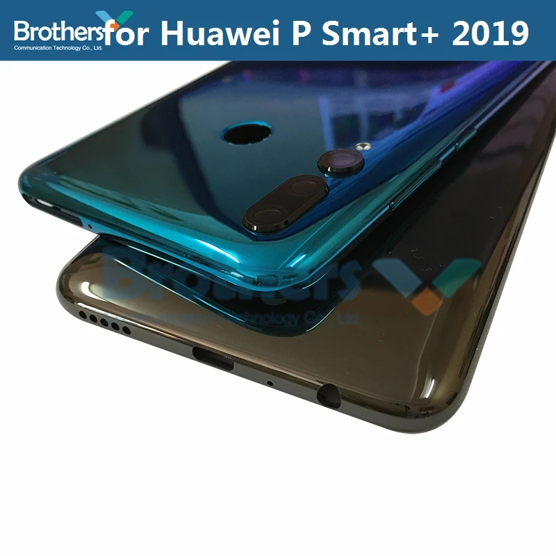 Cover posteriore per Huawei P Smart + 2019 POT-LX1T custodia della batteria P Smart Plus porta della batteria con parti della custodia posteriore