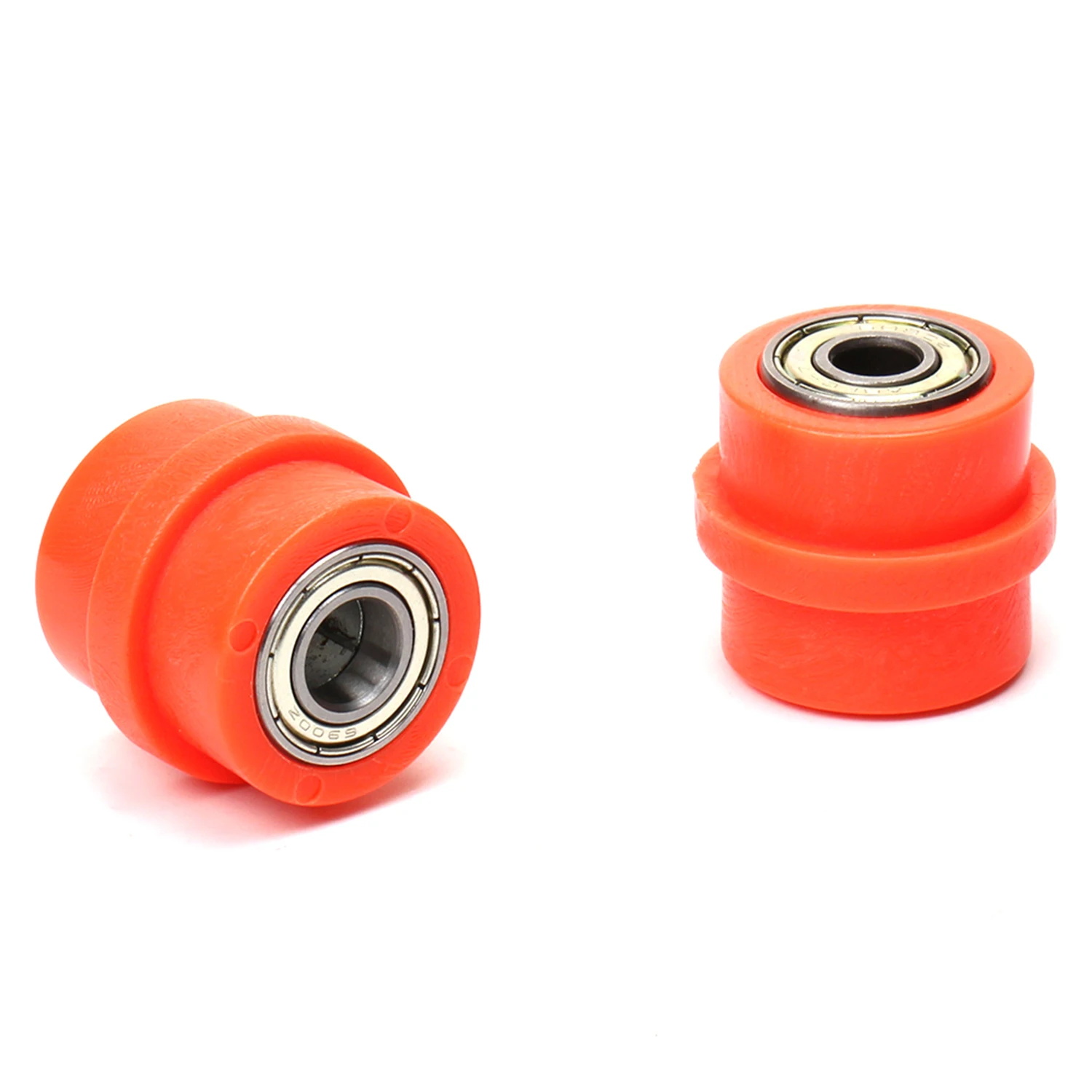 Motorcycle 8/10mm Concave Drive Chain Pulley Roller Slider Tensioner Wheel Guide For Dirt Pit Bikes Street Bikes Motorcycles ATV