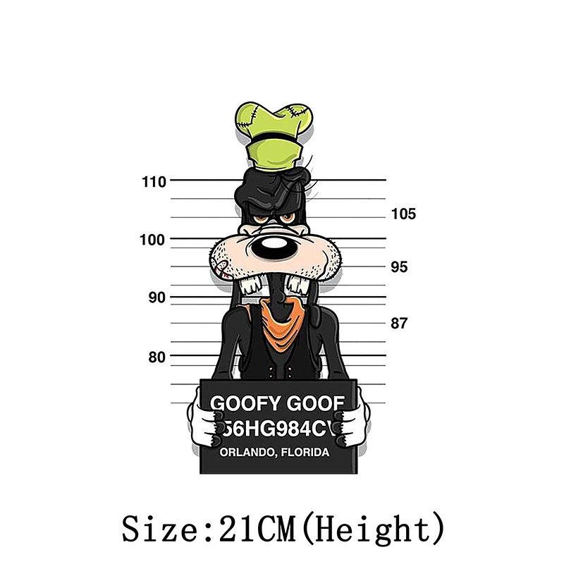 Mickey Minnie Mouse Patches for T Shirt Women Disney Funny Appliques for Clothing Fashion Female Heat Transfer Sticker for Cloth