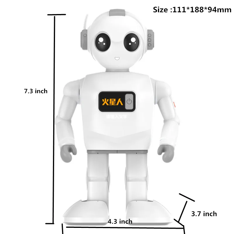 2022 New Smart Robot  WiFi aPP Control  Programmable Robot for 4 5 6 7 8 9 Years Old Kids Boys and Girls