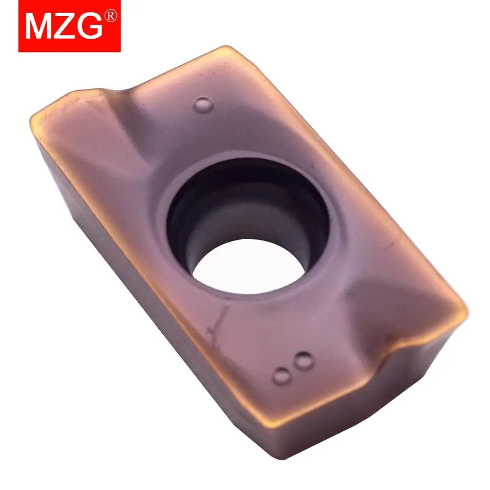 MZG – fraise en carbure pour le traitement des matériaux généraux, 10 pièces, APMT 1135 1604 PDER ZP60, finition, acier inoxydable, Inserts en