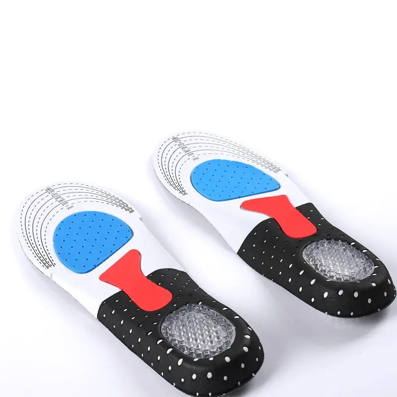 Unisex Orthotic Arch Support Sport Shoe Insoles Pad Sport Running Gel Insoles Shock Absorption Cushion For Men Women Foot Care