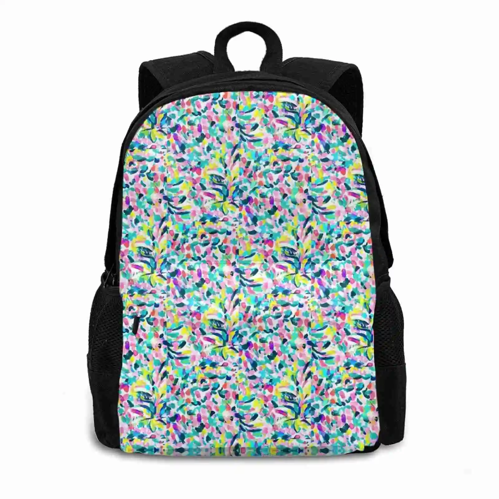 Preppy Mask Backpacks For School Teenagers Girls Travel Bags Southern Preppy Lilly