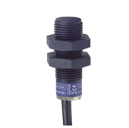 XS4P12PA340 Inductive sensor XS4 M12 - L35mm - PPS - Sn4mm - 12..24VDC - cable 2m