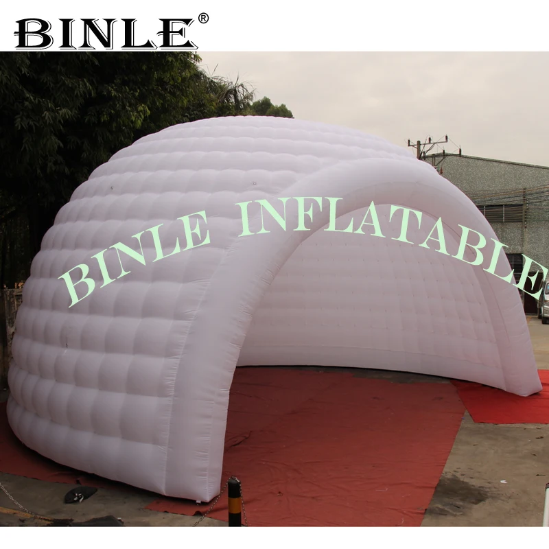 NEW Led Light Colorful Wedding Inflatable Dome Tent Event Nightclub Bar Pool Patio Golf Tent Marquee Tent For Outdoor Use