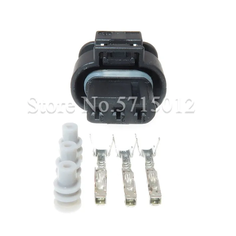 3 Hole 872-858-541 Reversing Radar Detector Conenctor Electric Socket Waterproof Camshaft Sensor Plug For VW Touareg