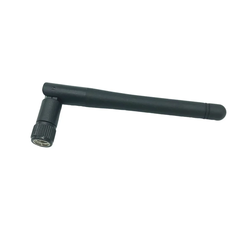 Antena WIFI de 2,4 GHz, conector macho SMA de doble banda aérea, enrutador inalámbrico, 3dBi, 10 unids/lote