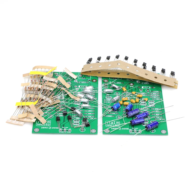 SUQIYA-จัดส่งฟรี Hifi Naim NAC152XS Preamp Splitter Dual Channel Board ชุดบอร์ด DC24V