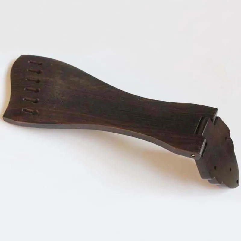 Solid ebony tailpiece for 6 string guitar