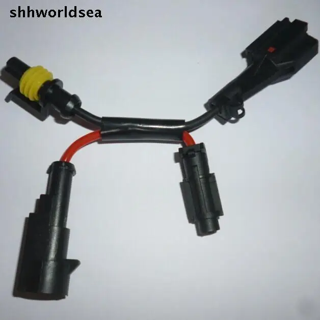 worldgolden 2/5/30/100/500PCS AUTO HID xenon ballast - small KET Adaptors HID bulb Connector cable base adaptors socket