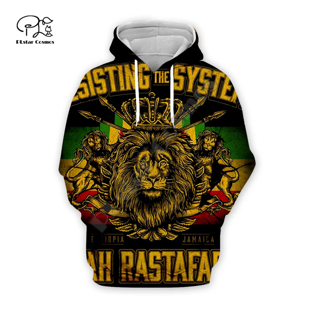 Newest Reggae Lion Singer HipHop Legend Bob Marley Funny NewFashion Harajuku 3DPrint Men/Women Autumn Pullover Casual Hoodies 18