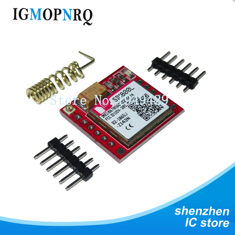 SIM800L GPRS moduł GSM Micro SIM rdzeń karty czterozakresowy TTL Port szeregowy antena PCB bezprzewodowa płyta WIFI dla Arduino inteligentny telefon