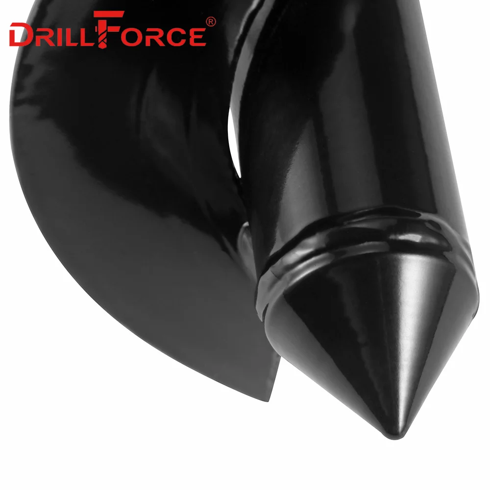 DRILLFORCE الأرض اوجير دوامة مثقاب الخشب زارع مثقاب ذو مقبض ساحة البستنة الفراش زراعة حفرة حفارة استبدال أدوات الحدائق