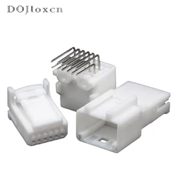 1 Set 12 Pin Car Rear View Mirror Wiring Connector Plug White Male Female PCB Socket For Toyota Nissan 1318774-1 1318772-1