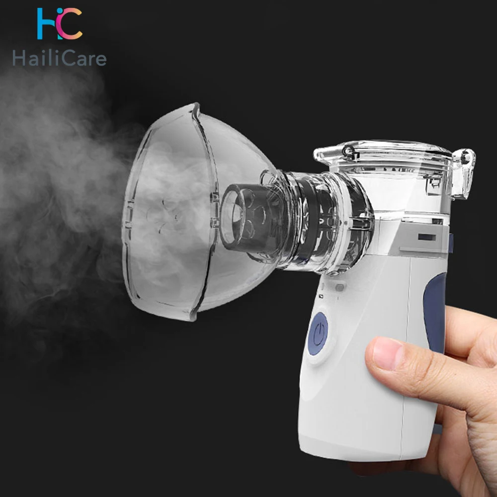 Steam Asthma Inhalation Device Salt Quiet Inhaler For Nose Treatment Nebulizer Machine Handheld Portable Vaporizer Nebulizator