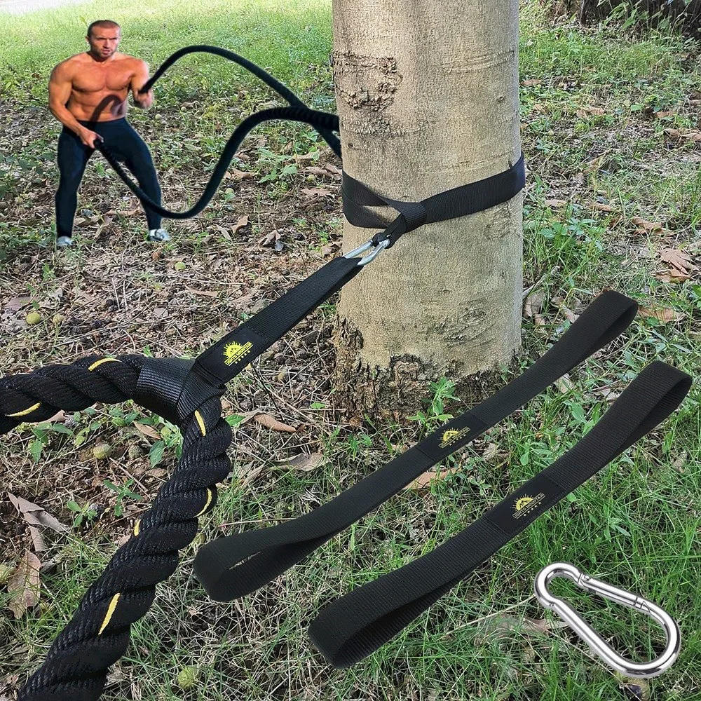 Battle Rope Anchor Strap Kit for Fitness