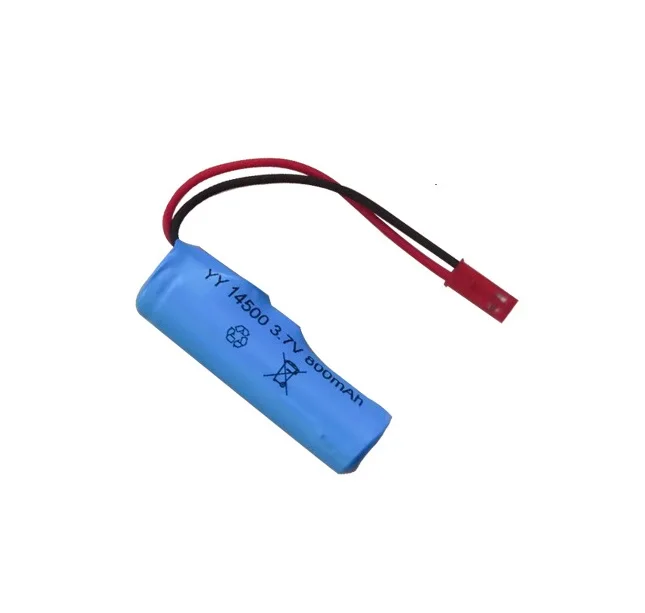 3.7V 800mAh 14500 แบตเตอรี่ชาร์จสําหรับของเล่น RC เฮลิคอปเตอร์รถ Baot ถังปืนรถบรรทุกรถไฟรถจักรยานยนต์ 3.7v แบตเตอรี่