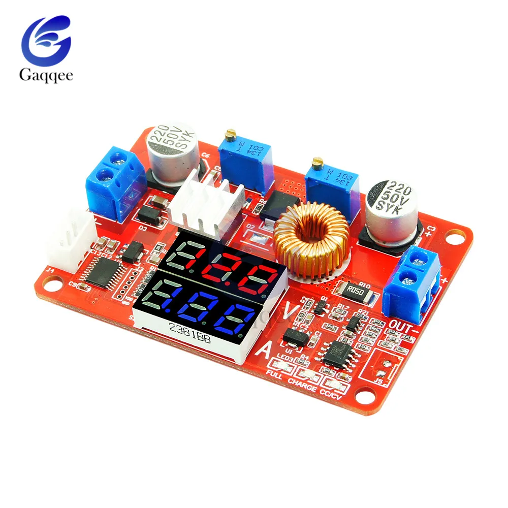 5A 75W Constant Current Voltage Regulated Converter Power Supply Adjustable Step-down Module DC 5-35V