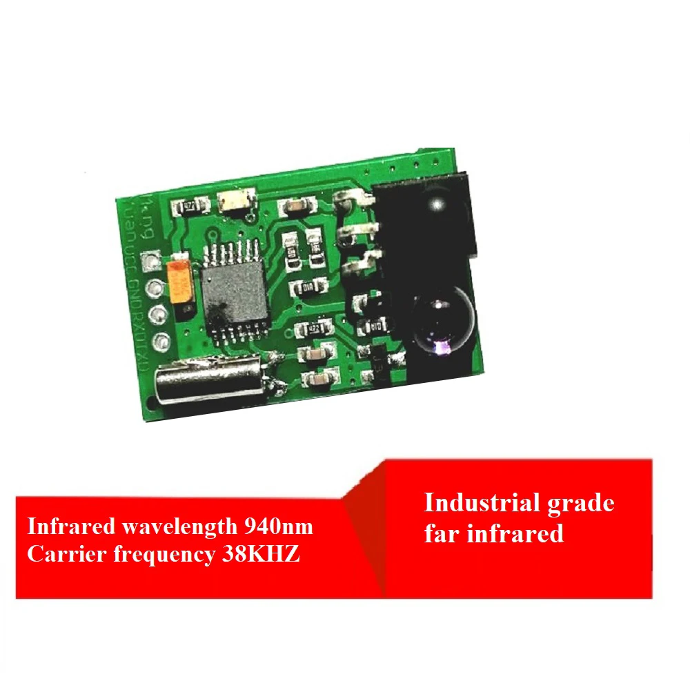 IR IRDA Far Infrared to TTL Converter, Carrier Frequency 38kHz Far Infrared Communication Module Adapter