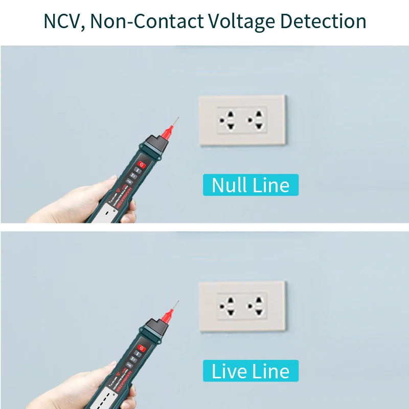 HANMATEK DM10 pen type digital multimeter non-contact ACV/DCV handheld electronic tester