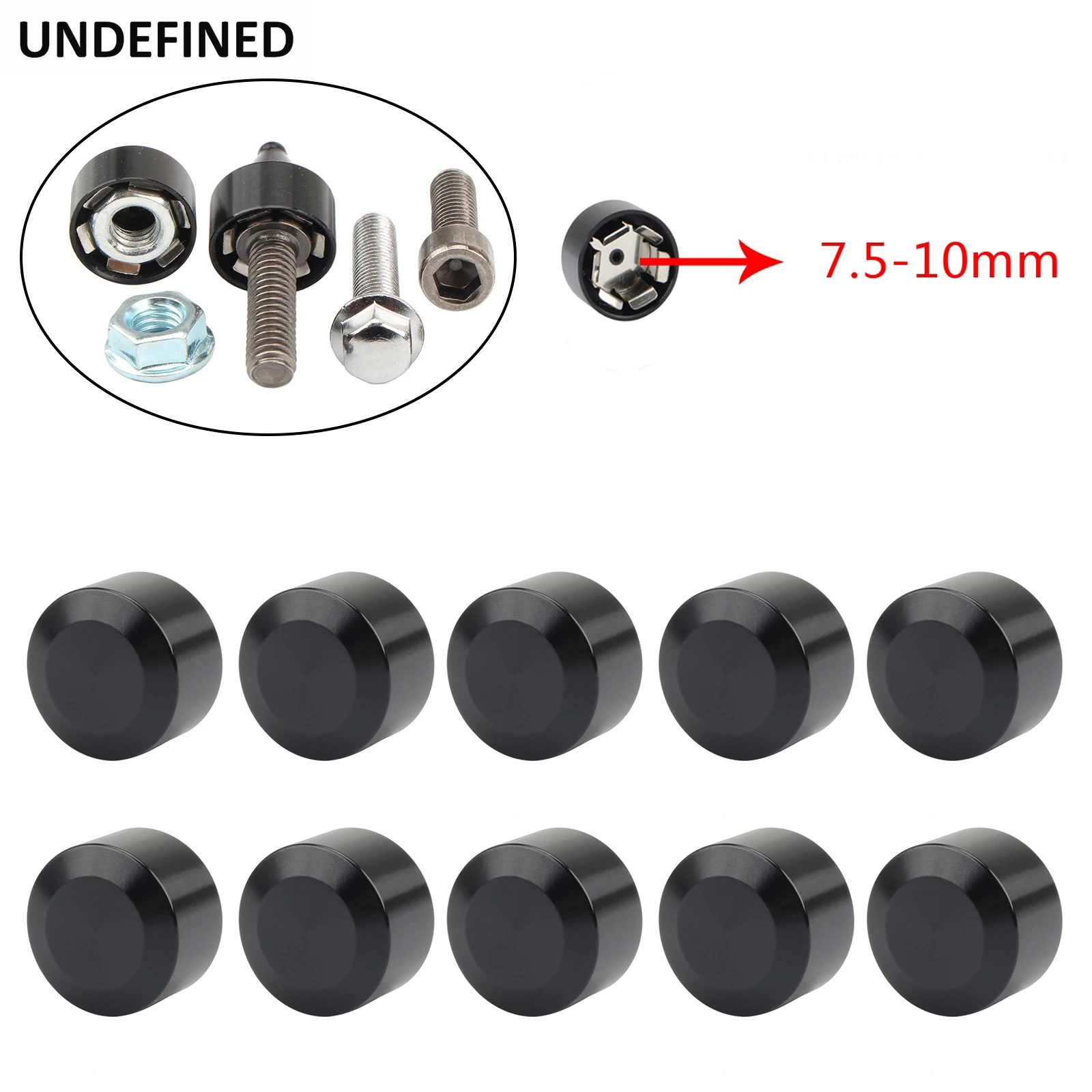Schwarz Motorrad Kopf Schrauben Kappe Abdeckung CNC Schrauben Topper Caps Abdeckung Für Harley Sportster Touring Dyna Big Twin Cam Softail