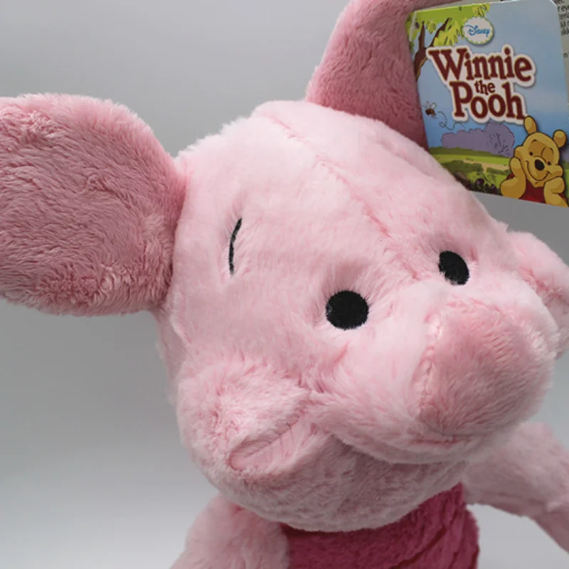 Peluche cochon cochon Winnie l'ourson de 48cm, jouet Animal de dessin animé, poupée douce pour enfants