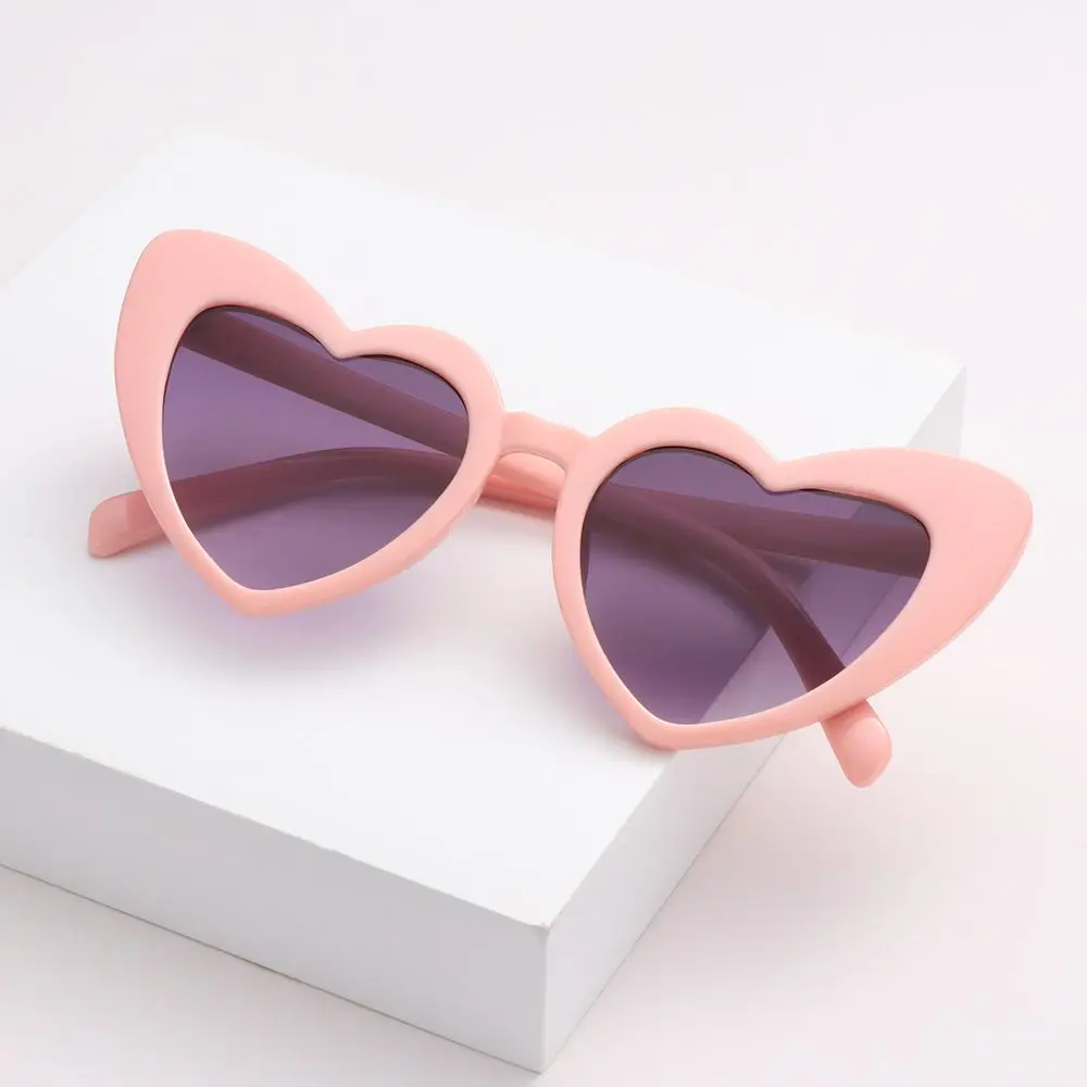 Picture 7: 1Pc Retro Love Heart Shaped Sunglasses for Women Fashion Love Heart Sunglasses UV400 Protection Eyewear Goggle