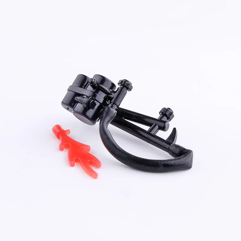 Military Figures Weapons Accessories Building Block Flamethrower Army Anti-chemical Soldiers Parts Bricks Mini Model Toys C250