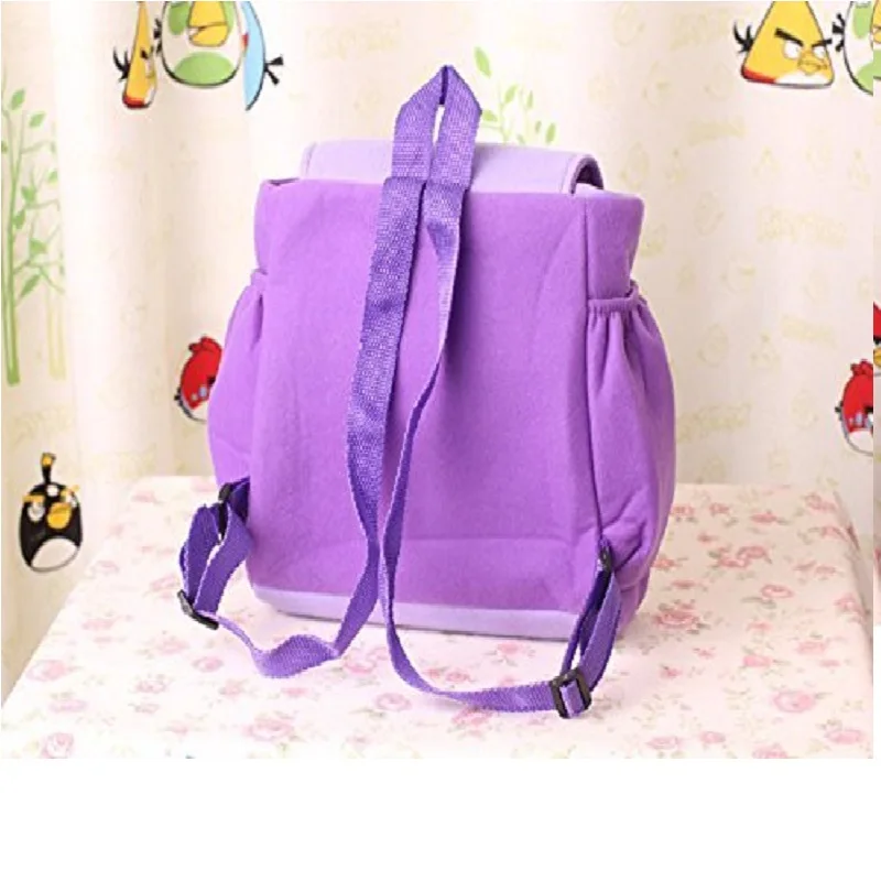 Dora Explorer Backpack Rescue Bag with Map,Pre-Kindergarten Toys Purple for Christmas gift