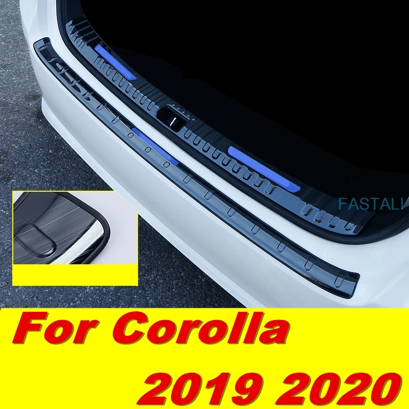 For Toyota Corolla 2019 2020 door sill modification special welcome pedal guard plate car trunk rear guard car accessories