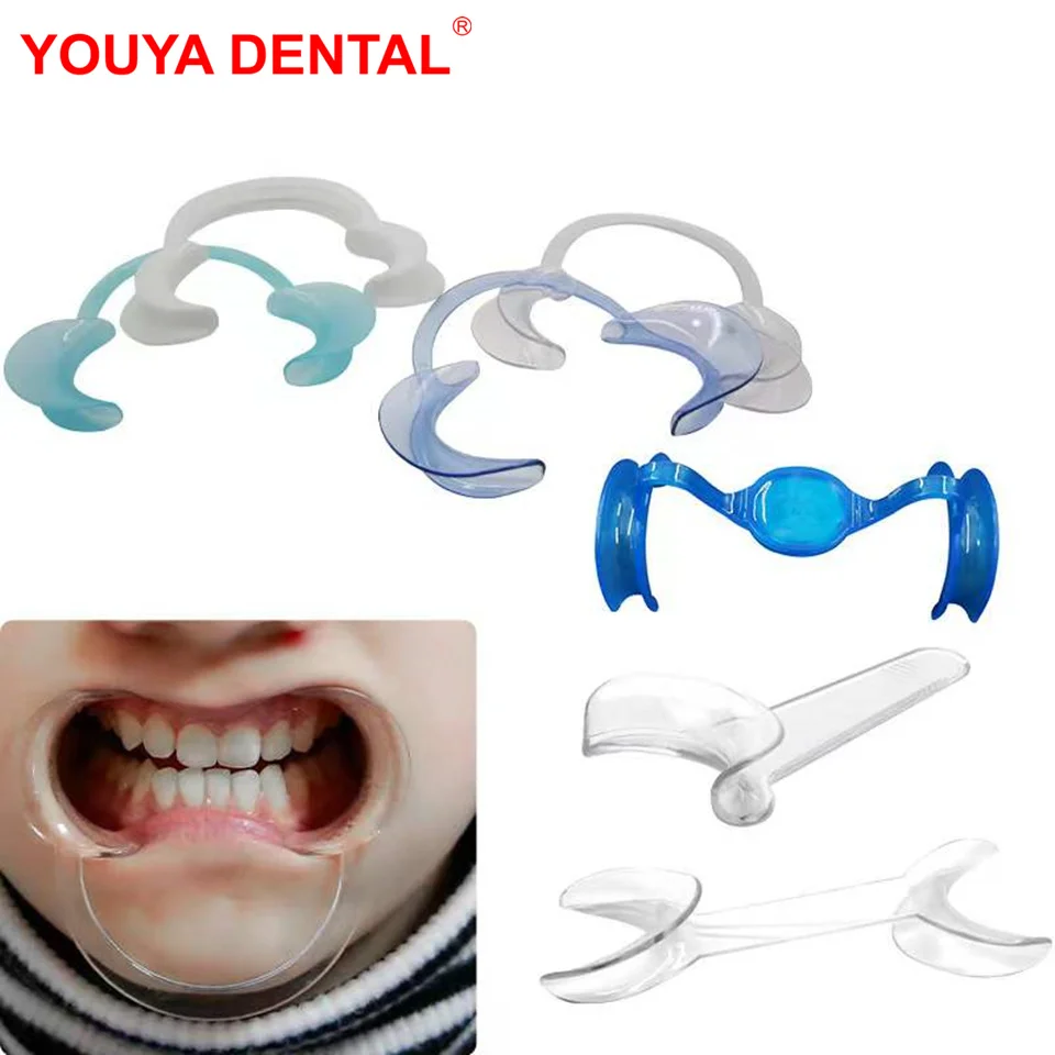 5pcs Dental Mouth Retractor T M C Shaped Oral Mouth Opener Gag Orthodontics Lip Cheek Retractor   Teeth Whitening Mouth Spreader