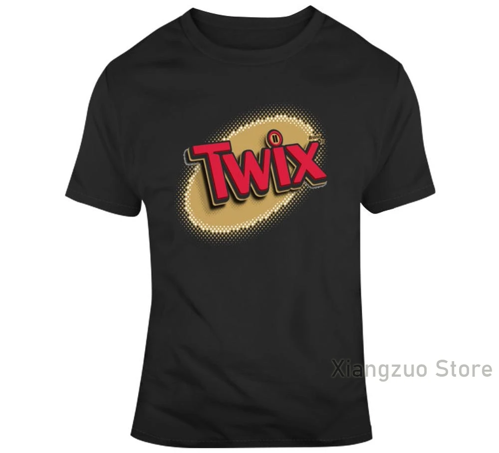 Twix-Camiseta de algodón para hombres y mujeres, camisa informal, idea de regalo para fanáticos de la barra de Chocolate