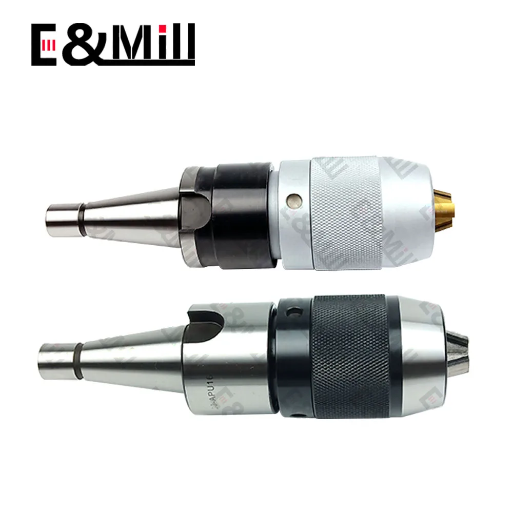 NT30 NT40 APU08 APU13 APU16 Integrated drill chuck milling machine shank self-tightening drill collet chuck NT APU tool holder