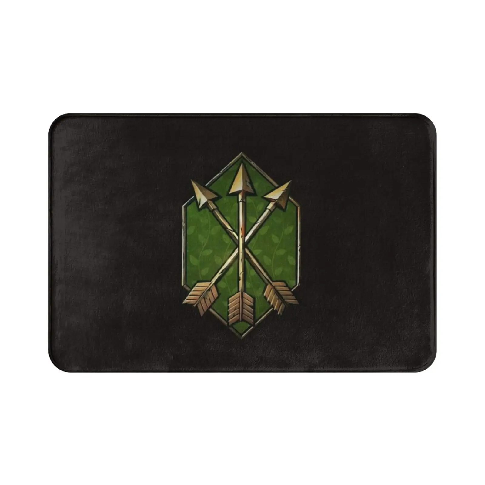 Gwent-Scoia'tael Faction Logo Carpet Mat Rug Cushion Soft Non-Slip Gwent 3 Wild Hunt Game Gwent Game Throne Breaker