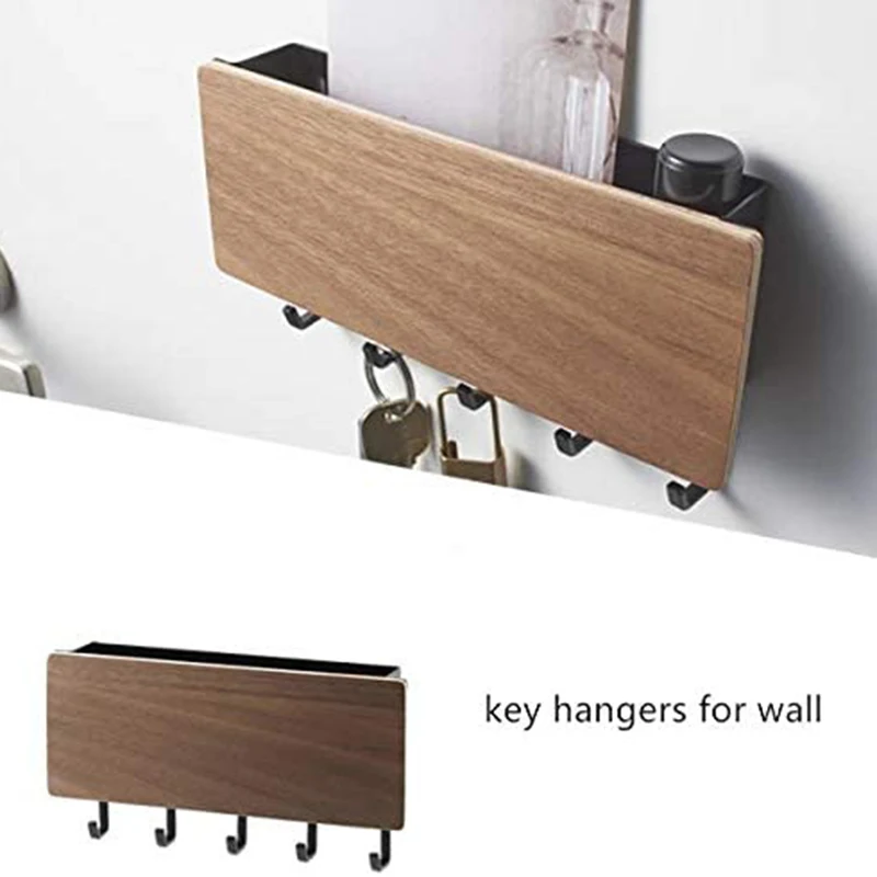 New Wall Mounted Key Storage Hook Letter Key Wall Mounted 5 Key Hooks For Home Entrance And Office Hooks