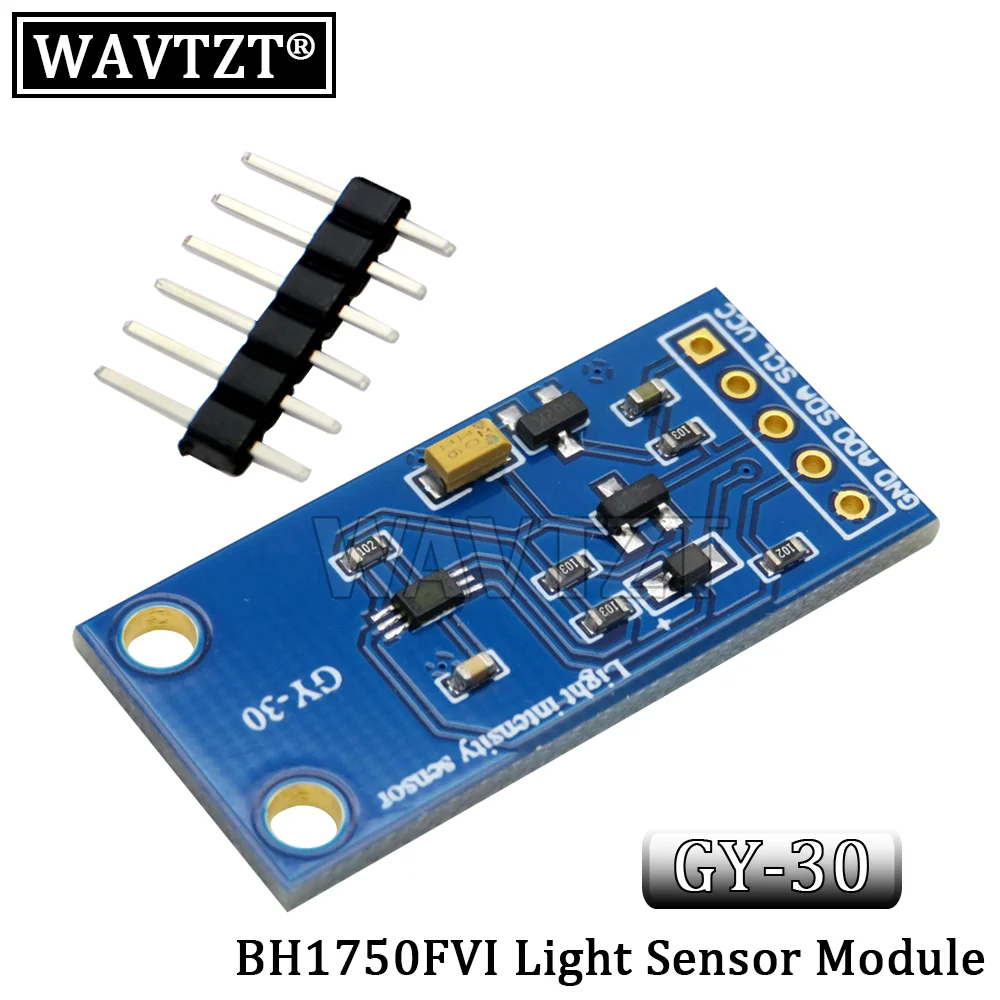 WAVTZT GY-30 The digital optical intensity illumination sensor BH1750FVI of module